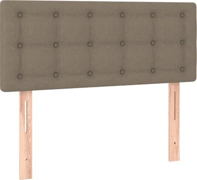 Produktbild von vidaXL Kopfteil Taupe 100x5x78/88 cm Stoff