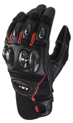 Immagine prodotto di Guanto da uomo LS2 Spark II - nero/rosso [taglia L]