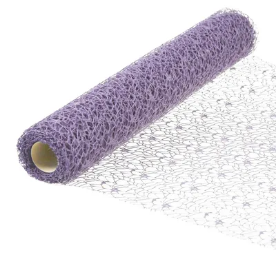 Tischband in Netzoptik 4,5x0,5m lavendel