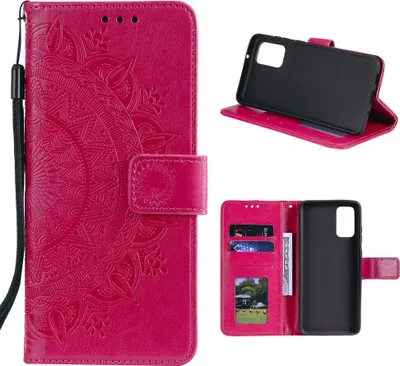 Obrázek produktu pro Pouzdro pro mobilní telefon Samsung Galaxy M31s Pouzdro Flipové pouzdro Kryt Ochranné pouzdro Mandala Pink