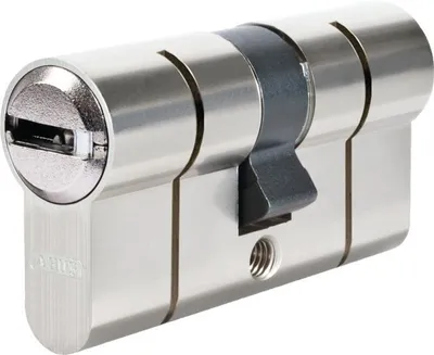 Image de Cylindre double P6PS PréSnap Varié - 35 x 35 mm - Laiton nickelé - ABUS - 5017681-10