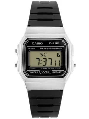 Immagine prodotto di Orologio unisex Casio F-91 BIO RESIN STRAP - SILVER (Ø 35 mm)