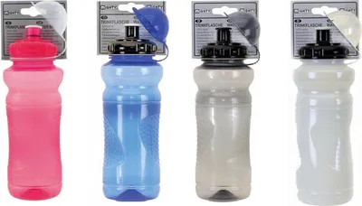 Produktbild von Mighty 700 ml transparent Fahrrad Trinkflasche 4 Farben Sport Fahrradflasche, Farbe:weiß