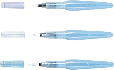 Productafbeelding van Brush FRH, set van 3 borstels voor waterreservoir met fijne/middelgrote/grote tips (verpakking kan variëren)