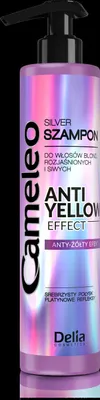 Immagine prodotto di Cameleo Silver Shampoo senza effetto giallo per capelli biondi, grigi e decolorati 250ml