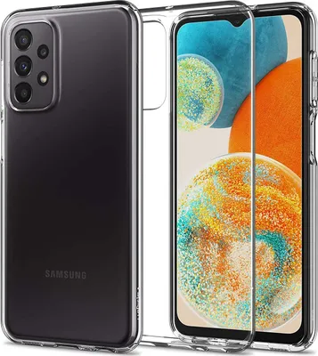 Produktbild von Spigen ACS04594, Cover, Samsung, Galaxy A23 5G, 16,8 cm (6.6"), Transparent