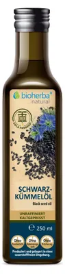 Produktbild von Bioherba Schwarzkümmelöl 250 ml - kaltgepresst  unraffiniert
