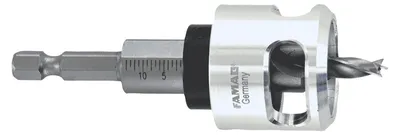 Produktbild von Famag HM-Bohrer-Senker-Satz 3mm mit Tiefenanschlag Terrassenbau