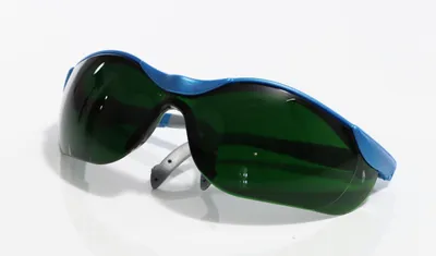 Image de Lunettes de protection Welding DIN 5 bleu/gris, niveau de protection 5
