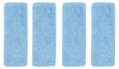 Immagine prodotto di 4 panni per mop compatibili con gli aspirapolvere Proscenic P10 Pro e P11, ideali come ricambio per la spazzola in fibra per aspirapolvere portatili senza fili