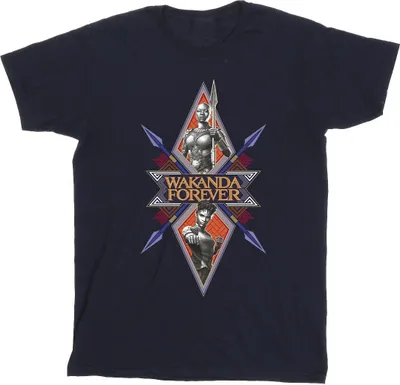 Immagine prodotto di Marvel - T-shirt da uomo "Wakanda Forever" BI43680 (XXL) (blu navy)