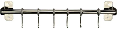 Immagine prodotto di Gancio in acciaio inox, L. 400 mm