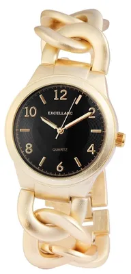 Produktbild von Excellanc Damenuhr mit Metallkettenarmband