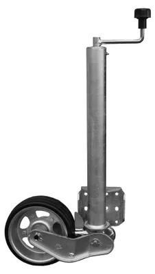 Obrázek produktu pro Automatické opěrné kolo  s rukojetí 500 kg 60 mm 660-904 mm