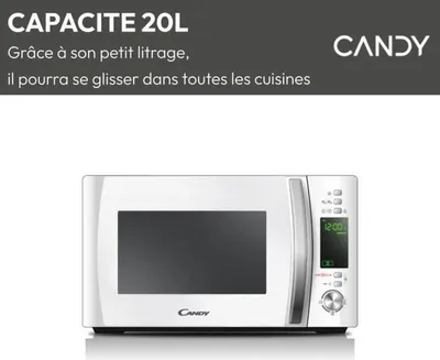 Immagine prodotto di Microonde Candy 38000254 700 W Bianco 20 L
