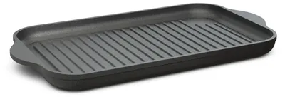Produktbild von Hoffmann Grillplatte eckig 37x23 cm Aluguss Antihaft Induktion