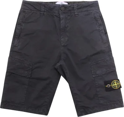 Immagine prodotto di 3973AQ bermuda cargo bimbo STONE ISLAND JUNIOR boy kids shorts blue
