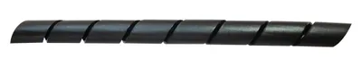 Produktbild von Jagwire ZSK602 Spiralwickelband 10 mm 1 Meter Bowdenzugschutz schwarz ZSK602