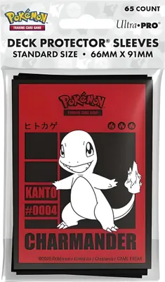 Image de Ultra Pro Sleeves - Pokemon Charmander (65 Sleeves) #16591