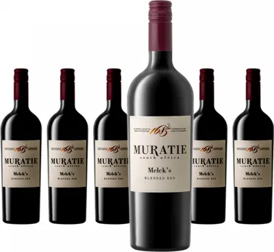 Produktbild von 6 x Muratie Melck's Blended Red Stellenbosch Südafrika