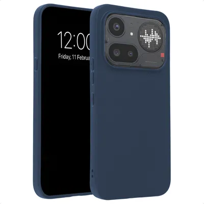 Immagine prodotto di Custodia posteriore colorata per Nothing Phone (4a) Pro, colore blu scuro