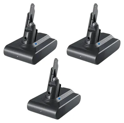 Image de Batterie lithium-ion de remplacement, 21,6 V, 9800 mAh, modèle V7, lot de 3