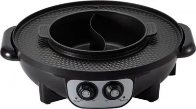 Obrázek produktu pro Elektrická deska Bolt Edge 2 v 1 pro grilování a vaření - multifunkční kombinovaná deska - hliník a tvrzené sklo