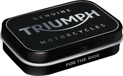 Produktbild von Nostalgic-Art - Pillendose - Triumph - Logo Silver