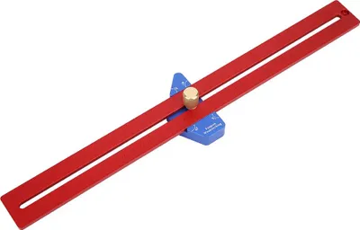 Produktbild von YX400 Holzbearbeitungslineal aus Aluminiumlegierung, Messwerkzeug für Heimwerker und Schreiner