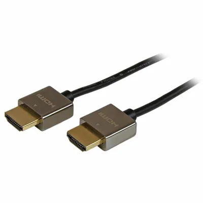 Zdjęcie produktu dla StarTech.com HDPSMM1M, 1 m, HDMI Typu A (Standard), HDMI Typu A (Standard), Kompatybilność 3D, 10,2 Gbit/s, Czarny