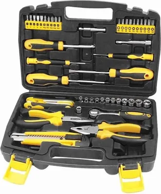 Zdjęcie produktu dla Zestaw narzędzi Fieldmann FDG 5015-51R, 51 elementów, stal CRV, z walizką