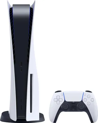 Produktbild von Sony Interactive Entertainment PlayStation 5, PlayStation 5, Schwarz, Weiß, 16000 MB, GDDR6, AMD, AMD Ryzen Zen 2