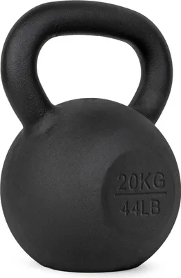 Produktbild von VirtuFit Kettlebell Pro aus Gusseisen 20 kg mit breitem Griff
