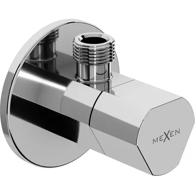 Zdjęcie produktu dla Mexen T zawór kątowy do baterii 1/2"x3/8", chrom - 79973-00