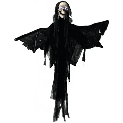 Zdjęcie produktu dla EUROPALMS Figurka anioła na Halloween, animowana 165 cm (8331440G)