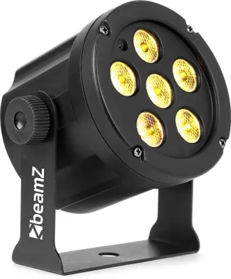 Image de BeamZ SlimPar30W, Projecteur laser disco, noir, LED, LED, 6 lampes, 3 W