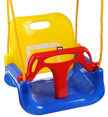 Obrázek produktu pro Verk Dětská houpačka plastová 3 v 1 modrá