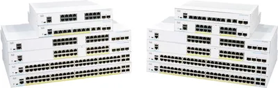 Image de Cisco CBS350-48XT-4X-EU - Administré - L2/L3 - Système de montage en rack