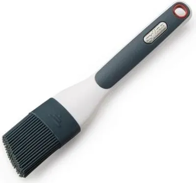 Produktbild von Zyliss E980092, Flachpinsel, Silikon, Schwarz, Weiß, 32 mm, 168 mm