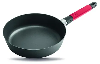 Produktbild von Gastrolux Squalit Induktion Hochrandpfanne - 28cm - Rot 37228R