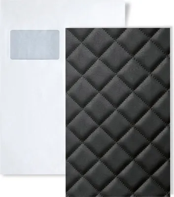Produktbild von 1 MUSTERSTÜCK WallFace S-15029 DIN A5 | Wandpaneel Muster ROMBO 40 NERO