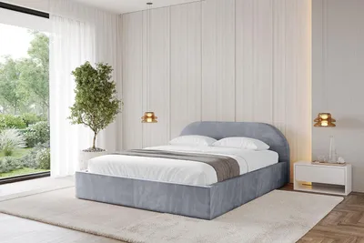 Produktbild von ALTDECOR Polsterbett mit Bettkasten -  TIVON-v1 - 140x200 Grau Casablanca - Bett mit Matratze H3/H4, Kopfteil, Boxbett, Doppelbett mit Stauraum