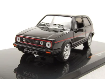 Produktbild von VOLKSWAGEN Golf II GTI 1984 Schwarz., IXOCLC417N, Maßstab1/43, IXOMODELS