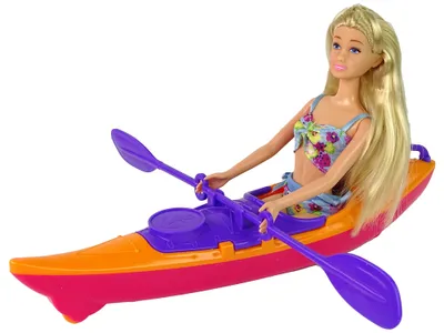 Image de Set d'accessoires pour poupée Kayak Orange