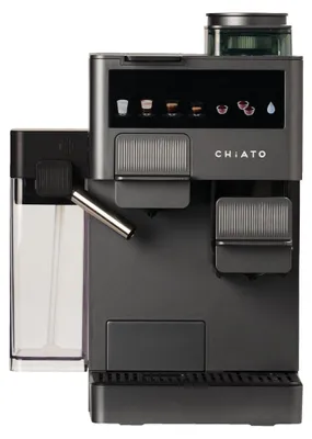 Produktbild von CHiATO coffeePLAY 5-in-1 Kaffeemaschine mit Mahlwerk und Milchsystem – Grau
