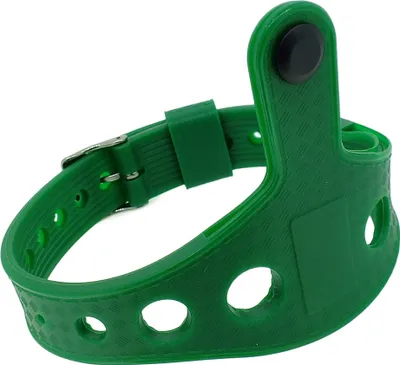 Produktbild von Garderobenband grün > 100% Kautschuk > Thermoplastic Schlüsselband