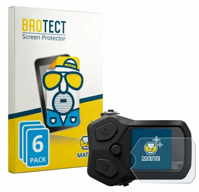 Produktbild von 6x BROTECT Schutzfolie für Shimano SC-EN500 Displayschutz Displayschutzfolie Folie Matt Entspiegelungsfolie