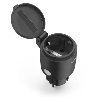 Obrázek produktu pro Hama Smarte WLAN-Steckdose, für außen IP44, Matter, sprach-/appgesteuert, 2.300W (00176655)