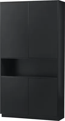 Produktbild von Finca Stauschrank 110 Cm Holz Tiefschwarz