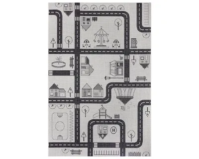 Zdjęcie produktu dla Dywan sznurkowy, płaskotkany na taras 80x150cm